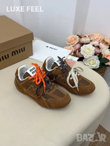 Miu Miu & New Balance 🤍Дамски Обувки , снимка 9 - Дамски ежедневни обувки - 55888979