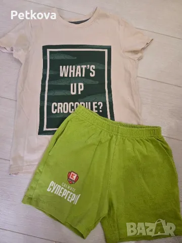 лот екип комплект 122/ 128 размер, снимка 5 - Детски панталони и дънки - 47480723