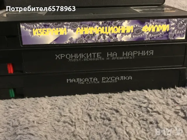 Видеокасети Анимации и др. VHS, снимка 2 - Други жанрове - 48552954