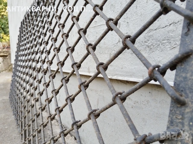 Комплект 6 Броя Стари Ковани Панели, Стара Кована Ограда / 6 Броя / 10 Метра! , снимка 6 - Огради и мрежи - 50813631