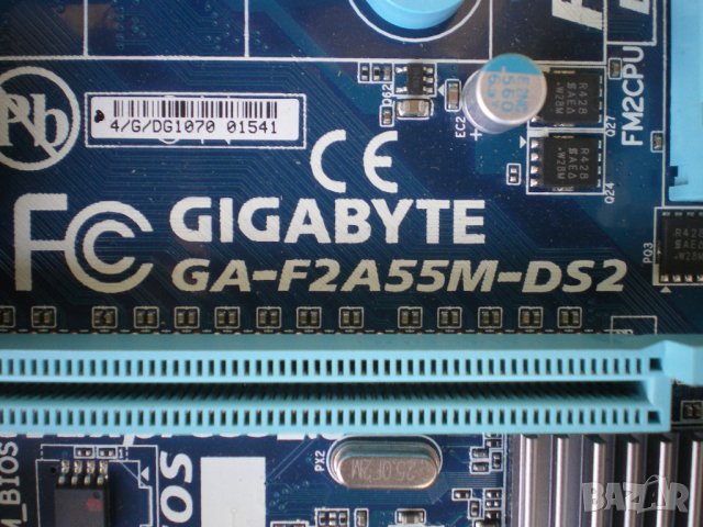 Дънна платка Gigabyte GA-F2A55M-DS2 Socket FM2, снимка 2 - Дънни платки - 41877960