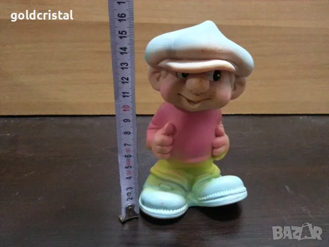 Стара гумена играчка Чочко, снимка 3 - Колекции - 47316519