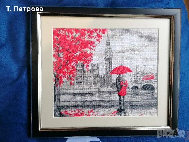Гоблен "Лондон" , снимка 4 - Гоблени - 36002665