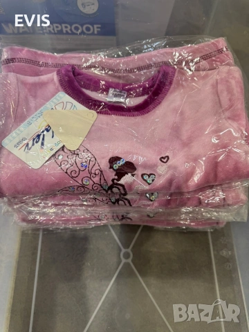 Нови детски блузи от меко велурено трико „Фея“, снимка 4 - Детски Блузи и туники - 53782401