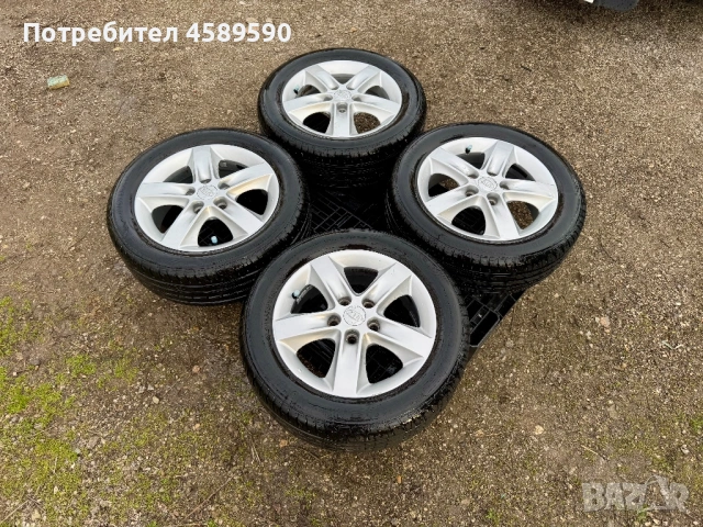 4бр.Алуминиеви джанти 16цoлa 5x114.3 + ЛЕТНИ ГУМИ за Kia,Hyundai,Mazda,Mitsubishi, снимка 3 - Гуми и джанти - 53687399