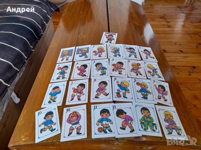 Стари карти Черен Петър Футболист, снимка 4 - Други ценни предмети - 40400776