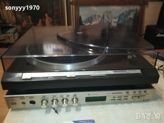GRUNDIG ГРАМОФОН И РЕСИВЪР ОТ ГЕРМАНИЯ 1710231319, снимка 5 - Ресийвъри, усилватели, смесителни пултове - 42607791