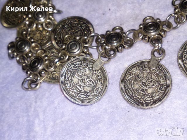 ЕТНОГРАФСКА ОГЪРЛИЦА НИКЕЛИРАНА БЛАГОРОДНА СТОМАНА ИДЕАЛНАза НОСИЯ ВЪЗСТАНОВКИ ФОЛКЛОРЕН СЪБОР 38655, снимка 10 - Колиета, медальони, синджири - 41682287