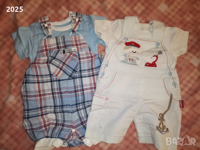 момчешки дрехи за лятото, снимка 2 - Комплекти за бебе - 52643164