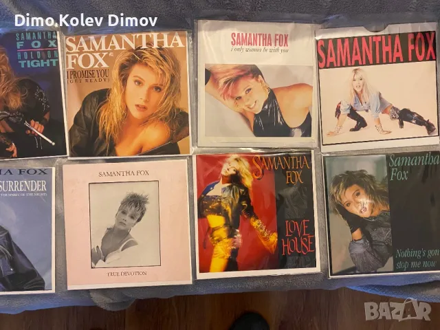 Samantha Fox плочи колекция 7”, снимка 3 - Грамофонни плочи - 48507253
