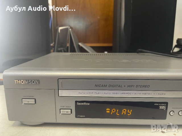 Thomson VTH-6310 VHS Video Recorder , снимка 4 - Плейъри, домашно кино, прожектори - 51177025