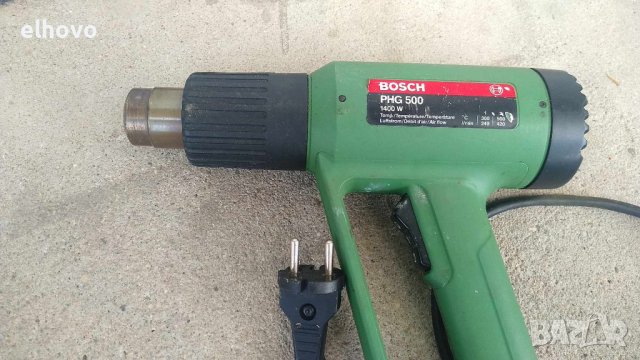 Пистолет за горещ въздух BOSCH PHG 500, снимка 3 - Други инструменти - 42120024