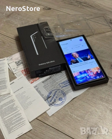 SAMSUNG S25 Ultra 256Gb с гаранция, снимка 4 - Samsung - 53854231