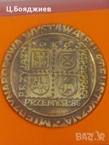 Рядък Полски медал/ плакет, снимка 1 - Антикварни и старинни предмети - 41923008