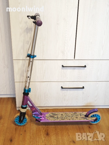 Тротинетка скутер MID5 OXELO лилава детска