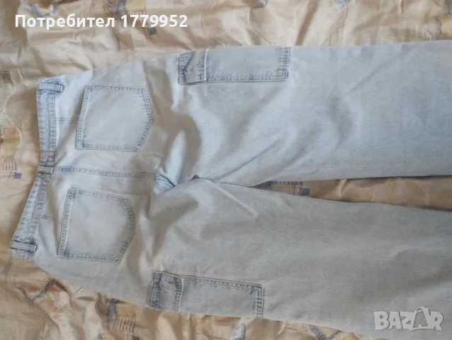 Дамски карго дънки Sinsay, снимка 2 - Дънки - 56336149