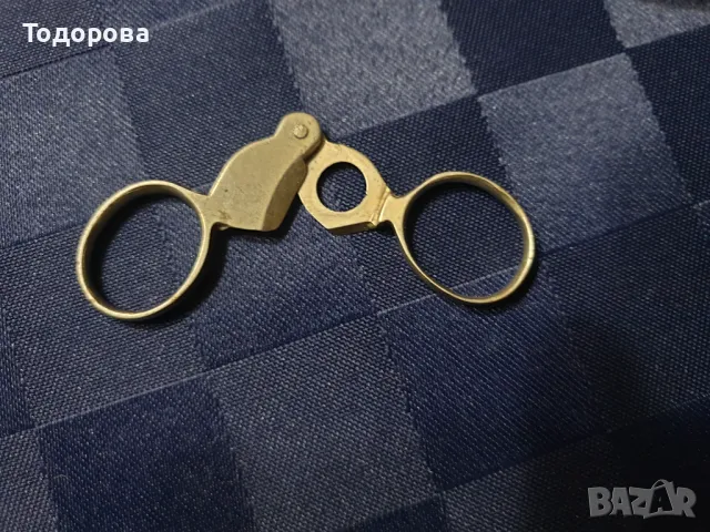 Месингова спиртна лампа с оригинално рядко срещано  присобление за гасене, снимка 4 - Антикварни и старинни предмети - 48178841