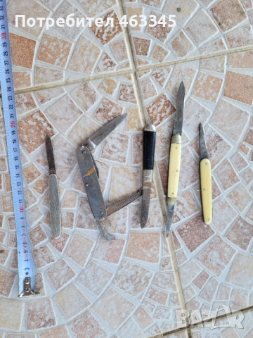 Нож, джобно ножче-8, снимка 4 - Антикварни и старинни предмети - 51632434