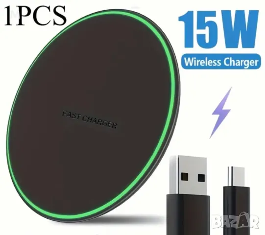 Безжична плоча (зарядно), снимка 3 - Друга електроника - 50175137