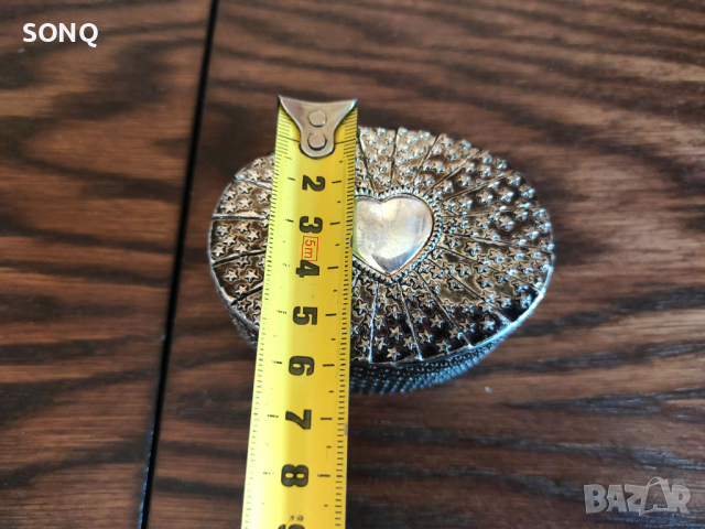 Уникално Красив Посребрен Комплект Рамка За  Снимка И Кутия За Бижута, снимка 16 - Антикварни и старинни предмети - 36363605