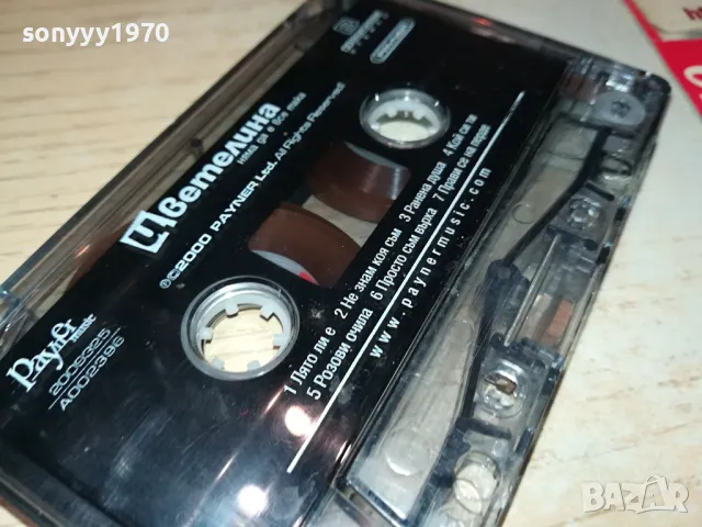 ЦВЕТЕЛИНА-ОРИГИНАЛНА КАСЕТА 1404251652, снимка 4 - Аудио касети - 49893858