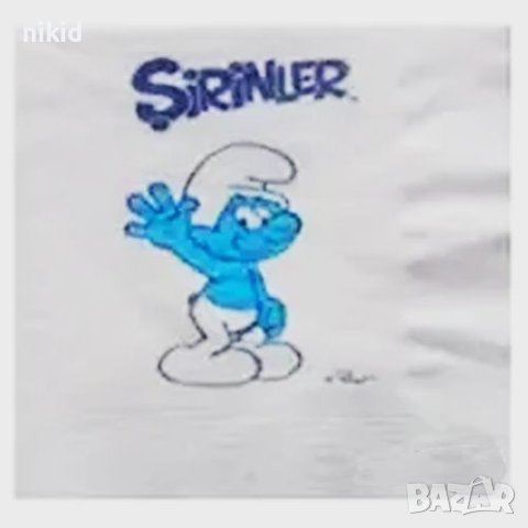 8 бр Смърф Смърфиета Смърфовете The smurfes смърфчета смърфчетата Смърфове парти салфетки рожден ден, снимка 2 - Аксесоари за кухня - 42689348