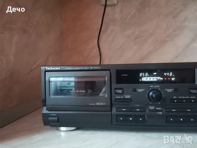 Касетен дек Technics tr373 , снимка 3 - Декове - 56144680