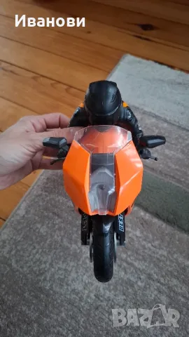 Детска играчка мотоциклет Autobike/ моторист, 3+, снимка 5 - Коли, камиони, мотори, писти - 50324731
