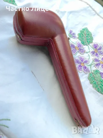 Оригинална Ирландска Лула TEKIN Dublin от Морска Пяна, със Сребърен Пръстен, снимка 7 - Колекции - 48266740