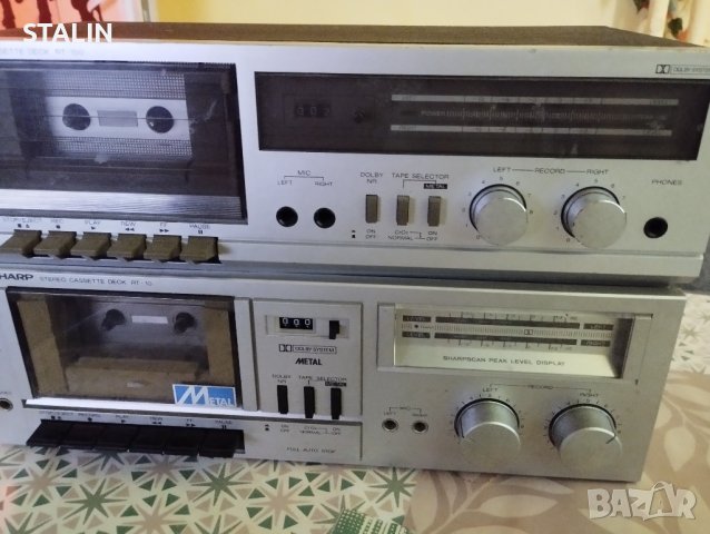 Касетен Дек SHARP RT-10H/SHARP RT-100H, снимка 4 - Декове - 41917672