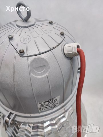 Големи Индустриални лампи Cuba 2 made in Italy , снимка 5 - Лампи за таван - 40375716