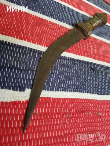 Османски ханджар кама нож , снимка 2 - Антикварни и старинни предмети - 53237949