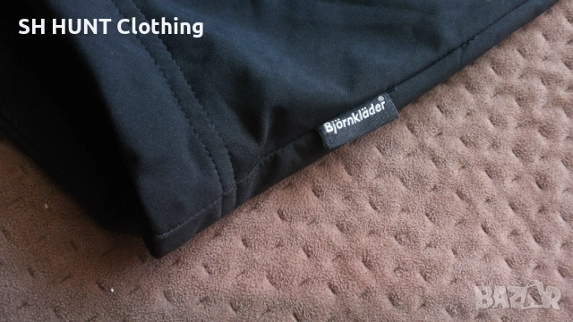 BJORNKLADER 941-0 Nordic Softshell Svart Stretch Work Jacket 48-50 / M работно еластично яке W4-119, снимка 11 - Якета - 52037923