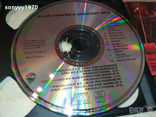 ALICE COOPER-2 ДИСКА ВНОС-SWISS 1811211039, снимка 3 - CD дискове - 34845728