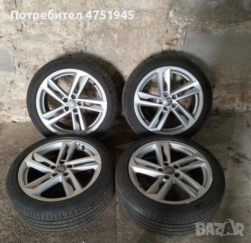 Джанти с гуми 17' 215 45 17 audi S line