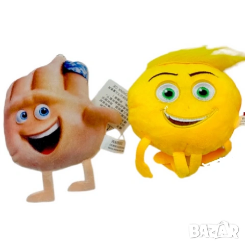 Плюшена играчка емоджи – мека възглавничка 13 см