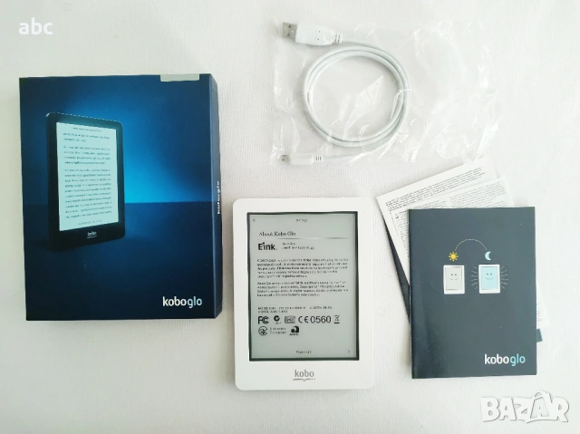 нова електронна книга Kobo Glo с подсветка четец за книги Кобо