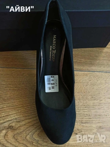 Дамски маркови обувки Marco Tozzi, снимка 7 - Дамски обувки на ток - 53091151