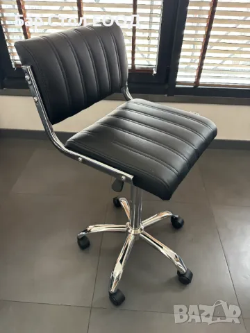 Висок стол на колелца City с 24м гаранция и безплатна доставка до офис, снимка 12 - Столове - 49942671