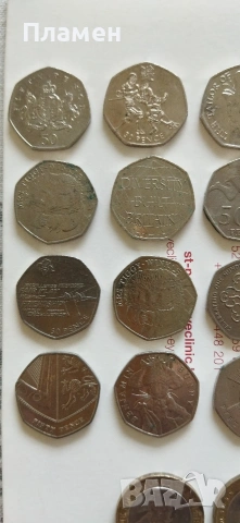 английски монети , снимка 7 - Нумизматика и бонистика - 53051636