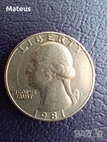 Четвърт 1/4 долари монети с дефект, снимка 9 - Нумизматика и бонистика - 48738788