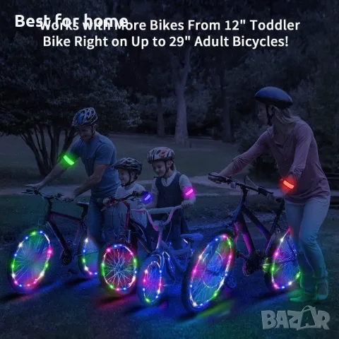  LED Светлини за велосипеди, многоцветни  OEM, снимка 6 - Аксесоари за велосипеди - 50126232