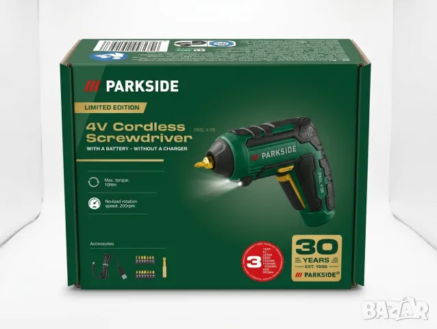 ✔️ Parkside Винтоверт чисто нов продукт с 3 години гаранция 