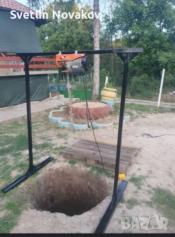 Къртач,перфоратор,телфер,лазарен нивелир,помпа за мръсна вода, снимка 4 - Други инструменти - 52664995