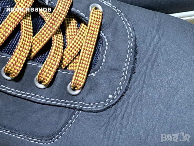 Timnerland-кожени шити висоли обувли 46 номер, снимка 12 - Маратонки - 53694970