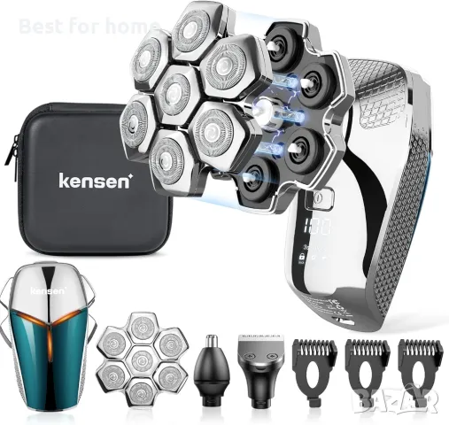 Електрическа самобръсначка с тример за коса за брада и нос