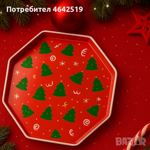 Практична Коледна табла с елхички, снимка 4 - Аксесоари за кухня - 52379151