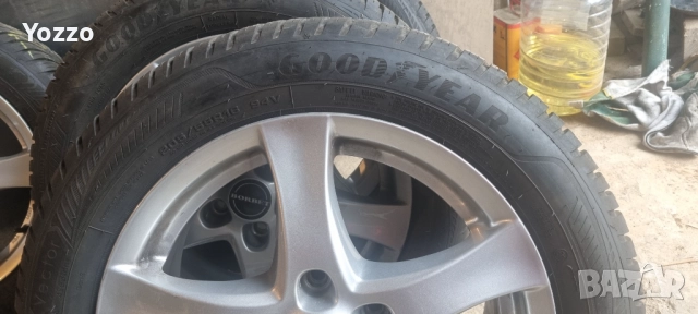 Джанти с гуми M+S Borbet 205 55 r16, снимка 6 - Гуми и джанти - 52008268