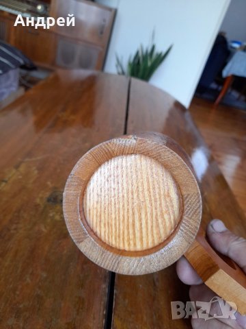 Стара дървена чаша,халба #3, снимка 6 - Други ценни предмети - 41499216