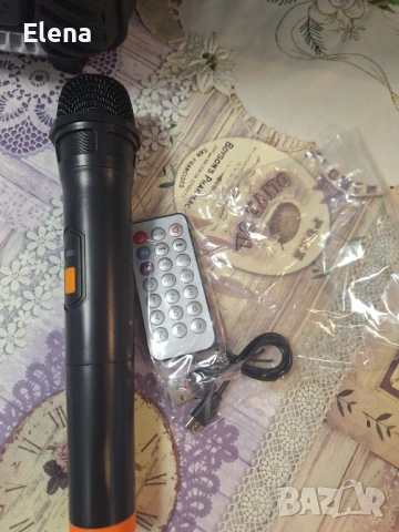 Нови bluetooth колони за караоке , снимка 4 - Bluetooth тонколони - 53044872
